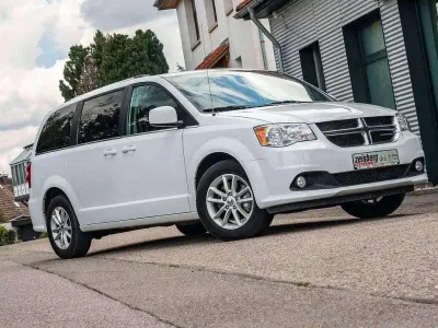 Gebraucht Dodge Grand Caravan 287 PS (211 kW) 2020 Weiß Van / Kleinbus