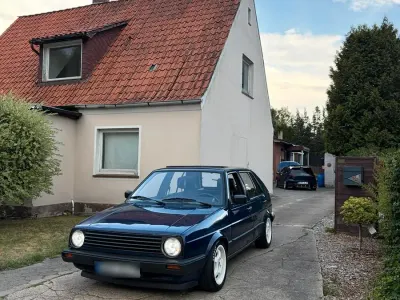 Gebraucht VW Golf II 54 PS (39 kW) 1991 Blau Kleinwagen