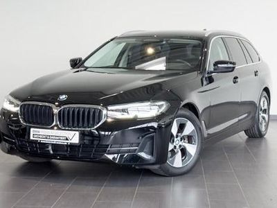 Begagnad BMW 520 Sport Line 184 HK (135 kW) 2022 Svart Kombi