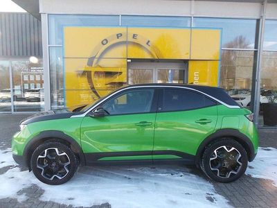 Matcha green/ikone gruen Gebraucht 2021 Opel Mokka-e Ultimate SUV | 16.990 € (Etwas zu teuer)