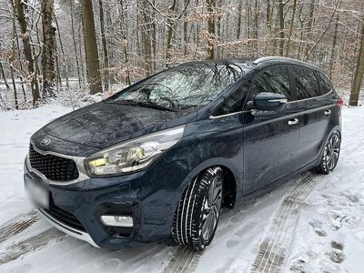 Gebraucht Kia Carens Spirit 141 PS (103 kW) 2016 Blau Van / Kleinbus