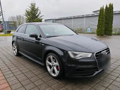 Gebraucht Audi A3 S-Line 140 PS (102 kW) 2013 Schwarz Coupé