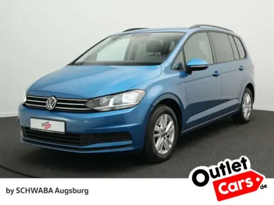 Gebraucht VW Touran Comfortline 150 PS (110 kW) 2021 Blau Van / Kleinbus