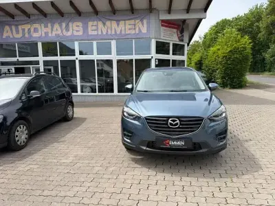 Gebraucht Mazda CX-5 Exclusive-Line 165 PS (121 kW) 2016 Blau SUV
