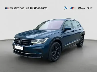 Gebraucht VW Tiguan 200 PS (147 kW) 2021 Blau SUV