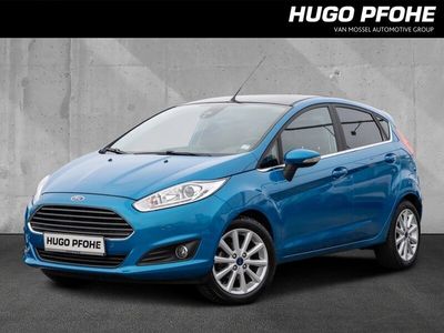 Usata Ford Fiesta Titanium 101 CV (74 kW) 2016 Blu Utilitaria