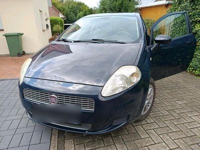 Gebraucht Fiat Grande Punto 77 PS (56 kW) 2009 Blau Kleinwagen