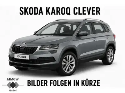 Gebraucht Skoda Karoq Ambiente 150 PS (110 kW) 2021 Seda quartz/quartz grey SUV