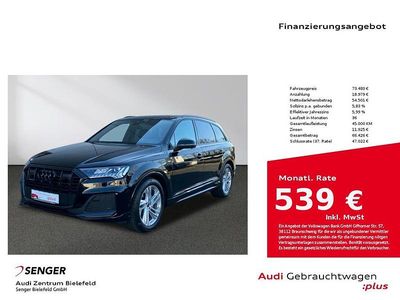 Gebraucht Audi Q7 S-Line 286 PS (210 kW) 2023 Schwarz SUV