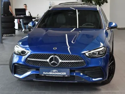 Gebraucht Mercedes C220 AMG line 200 PS (147 kW) 2023 Blau Limousine