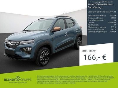 Usata Dacia Spring Extreme 47 kW (65 CV) 2023 Blu Utilitaria