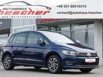 Gebraucht VW Golf Sportsvan Sound 110 PS (80 kW) 2017 Blau Van / Kleinbus