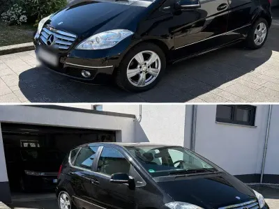 Usata Mercedes A160 95 CV (69 kW) 2010 Nero Berlina
