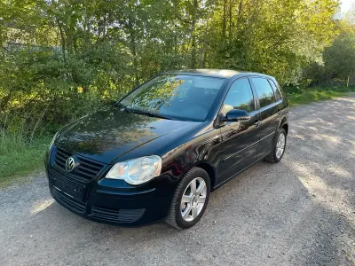 Gebraucht VW Polo 64 PS (47 kW) 2007 Schwarz Kleinwagen