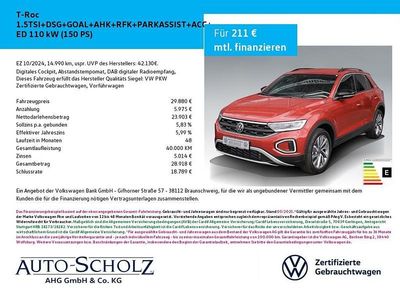 Gebraucht VW T-Roc Goal 150 PS (110 kW) 2024 Andere farbe SUV