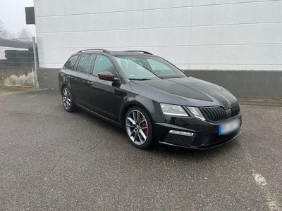 Gebraucht Skoda Octavia vRS 184 PS (135 kW) 2018 Schwarz Kombi