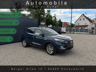 Gebraucht Hyundai Tucson 141 PS (103 kW) 2017 Blau SUV
