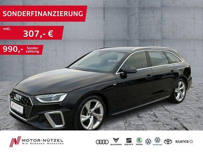 Second-hand Audi A4 S-Line 150 CP (110 kW) 2021 Negru Break