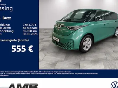 Ny VW ID. Buzz Pro 210 kW (286 HK) 2025 Grøn MPV