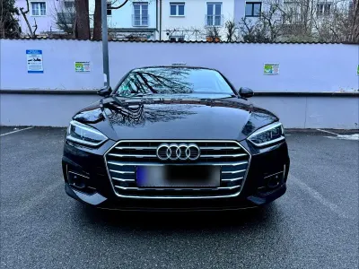 Gebraucht Audi A5 Sportback Sport 190 PS (139 kW) 2018 Schwarz Kleinwagen