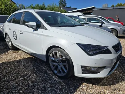 Gebraucht Seat Leon ST 184 PS (135 kW) 2014 Weiß Kombi