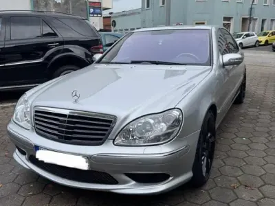 Brugt Mercedes S600 500 HK (367 kW) 2004 Sølv Sedan