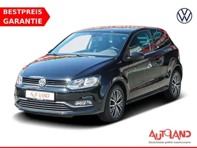 Gebraucht VW Polo Allstar 95 PS (69 kW) 2016 Weiß Kleinwagen