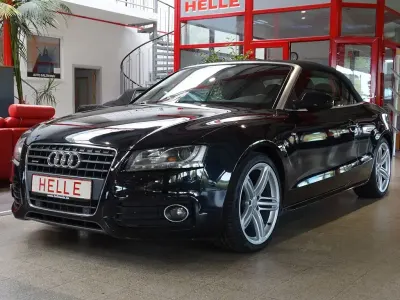 Usata Audi A5 Cabriolet S-Line 211 CV (155 kW) 2011 Nero Cabrio