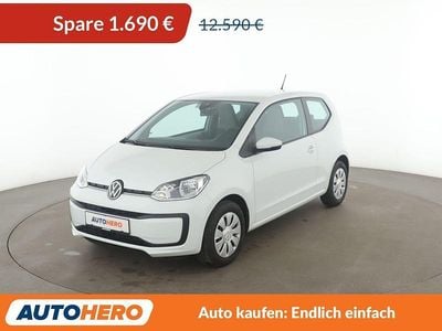 Weiß Gebraucht 2021 VW up! Kleinwagen | 10.900 € (Fairer Preis)