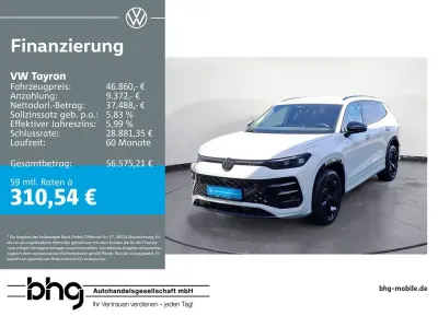Brugt VW Tayron R-line 193 HK (141 kW) 2025 Hvid SUV
