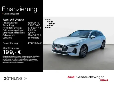 Gebraucht Audi A5 Sport 204 PS (150 kW) 2025 Gletscherweiß metallic Kombi