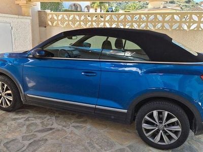 Gebraucht VW T-Roc Cabriolet Style 150 PS (110 kW) 2020 Blau Cabrio