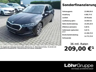 Gebraucht Skoda Octavia Style 150 PS (110 kW) 2023 Schwarzmagic perleffekt Kombi