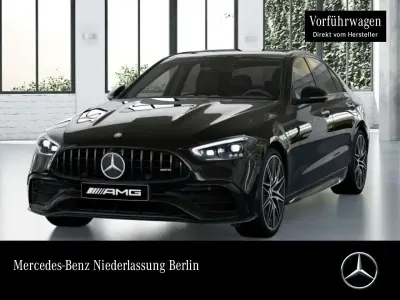 Gebraucht Mercedes C43 AMG Night 408 PS (300 kW) 2026 Schwarz Limousine