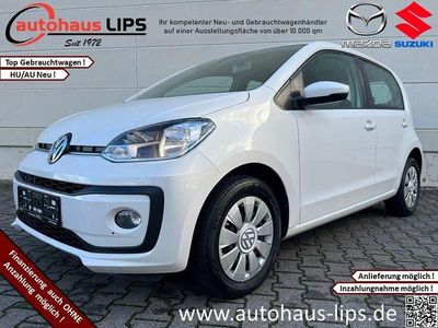 Weiss Gebraucht 2017 VW up! move up! Kleinwagen | 7.990 € (Fairer Preis)