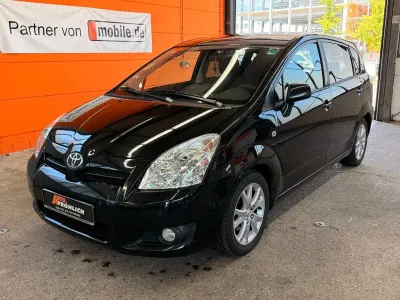 Gebraucht Toyota Corolla Verso Team 136 PS (100 kW) 2008 Schwarz Van / Kleinbus