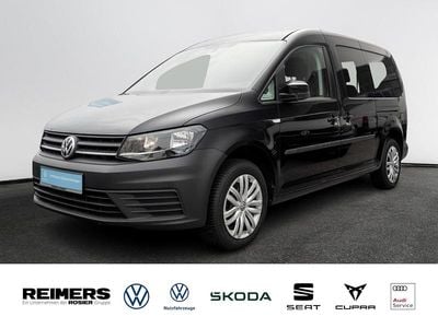 Gebraucht VW Caddy Maxi Trendline 150 PS (110 kW) 2020 Schwarz Van / Kleinbus