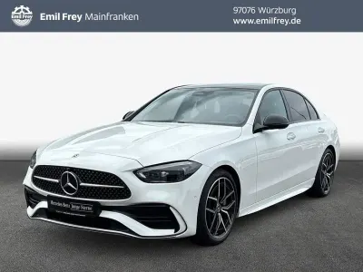 Gebraucht Mercedes C200 Premium 204 PS (150 kW) 2025 Polarweiß Limousine