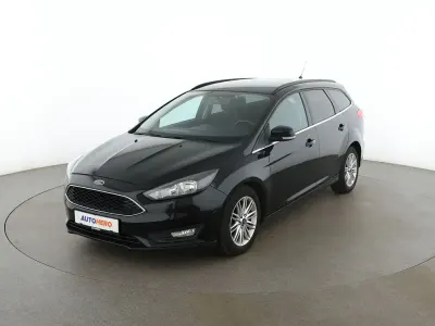 Gebraucht Ford Focus Cool & Connect 125 PS (91 kW) 2018 Schwarz Kombi