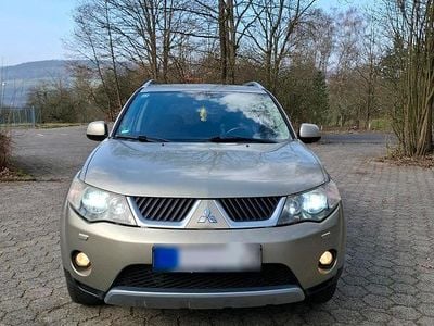 Gebraucht Mitsubishi Outlander 156 PS (114 kW) 2008 Gelb SUV