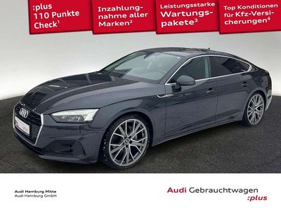 Gebraucht Audi A5 Sportback Ambiente 204 PS (150 kW) 2022 Manhattangrau metallic Kleinwagen
