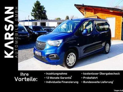 Gebraucht Opel Combo Edition 110 PS (80 kW) 2020 Blau Van / Kleinbus