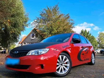 Gebraucht Subaru Impreza 107 PS (78 kW) 2008 Rot Kombi