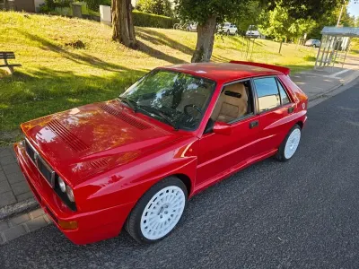 Gebraucht Lancia Delta 211 PS (155 kW) 1993 Rot Kleinwagen
