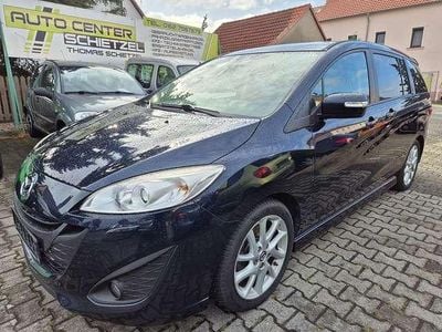 Gebraucht Mazda 5 Sports-Line 150 PS (110 kW) 2015 Deep crystal blue Van / Kleinbus