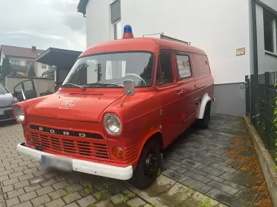 Gebraucht Ford Transit 65 PS (47 kW) 1970 Rot Van / Kleinbus