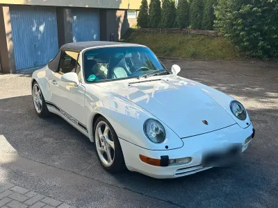 Gebraucht Porsche 993 272 PS (200 kW) 1995 Weiß Cabrio