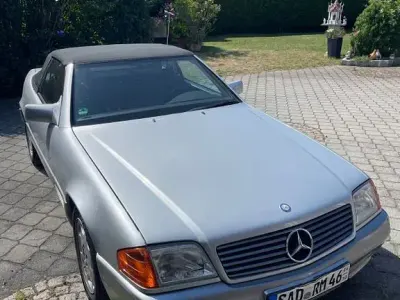 Gebraucht Mercedes SL300 190 PS (139 kW) 1992 Silber Cabrio
