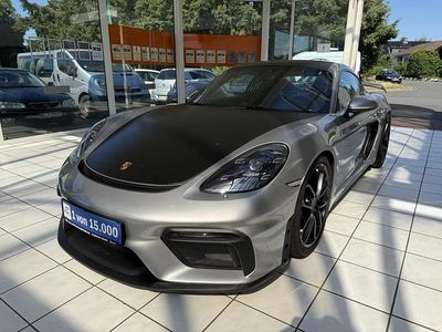 Gebraucht Porsche 718 Cayman GT4 Chrono 420 PS (308 kW) 2021 Silber metallic Coupé