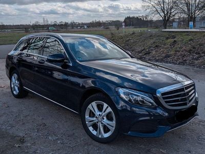 Gebraucht Mercedes C250 Exclusive 204 PS (150 kW) 2016 Blau Kombi